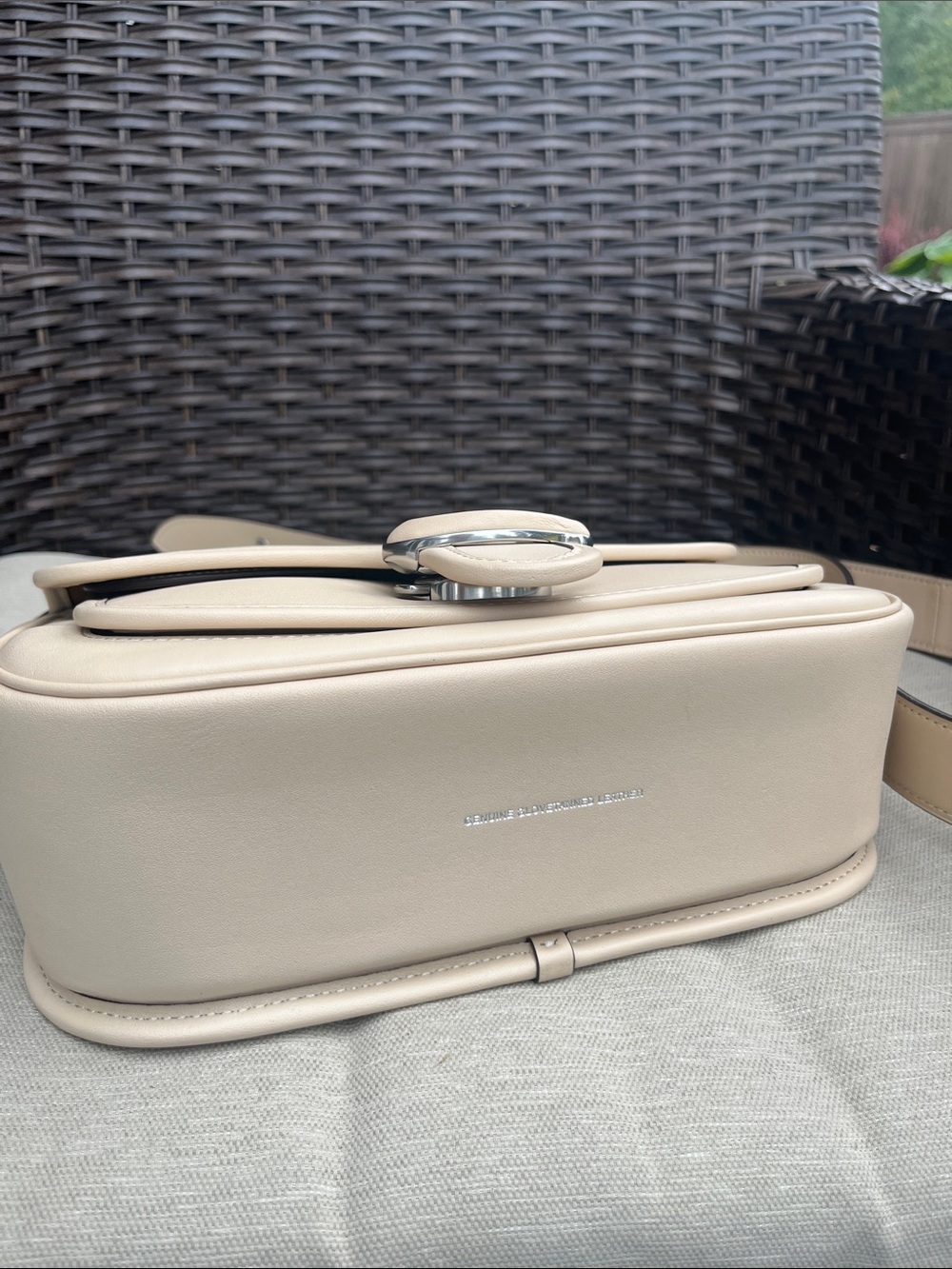 NWOT Coach Tabby Messenger Ivory Crossbody Bag - Picture 9 of 15